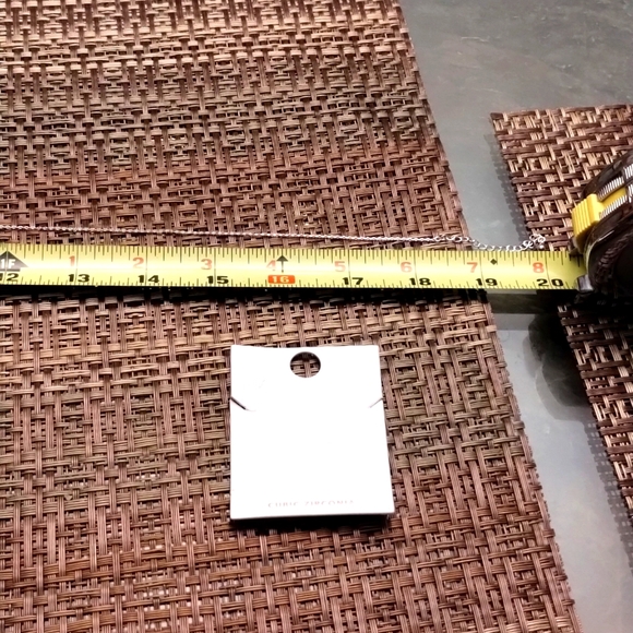 Silver Necklace Horseshoe Cubic Zirconia Lucky Horses Pippa & Rawls NWT - Picture 12 of 13